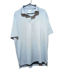Calloway Opti Dri Golf Polo Shirt  Gray Black Men's Large